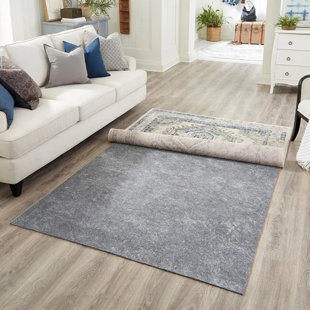 9' 10 x 16' 1 Everyday Performance Rectangle Area Rug Pad Floor Protection Pad for Under Rugs & Carpet Non-Slip Backing Soft Cushioned Mat