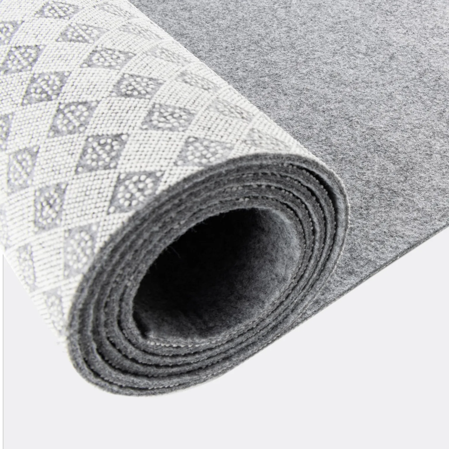 3' 11 x 3' 11 Everyday Performance Round Area Rug Pad Floor Protection Pad for Under Rugs & Carpet Non-Slip Backing Soft Cushioned Mat - CIRCLE SHAPE