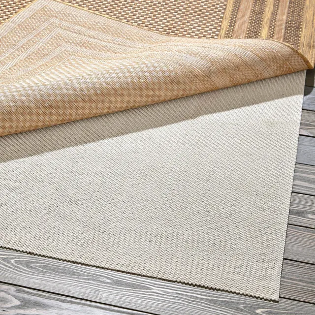 4' x 4' Eco Square Area Rug Pad Floor Protection Pad for Under Rugs & Carpet Non-Slip Durable Rubber Underlayment - SQUARE SHAPE